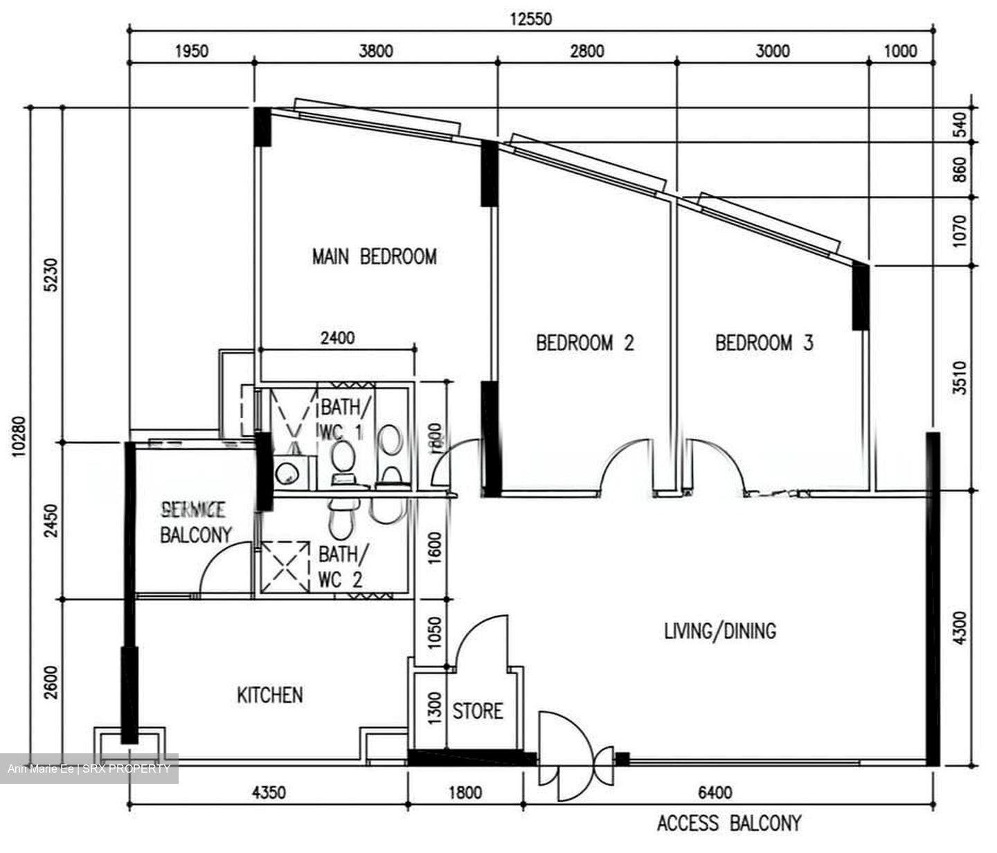 Blk 296A Choa Chu Kang Avenue 2 (Choa Chu Kang), HDB 4 Rooms #598229801
